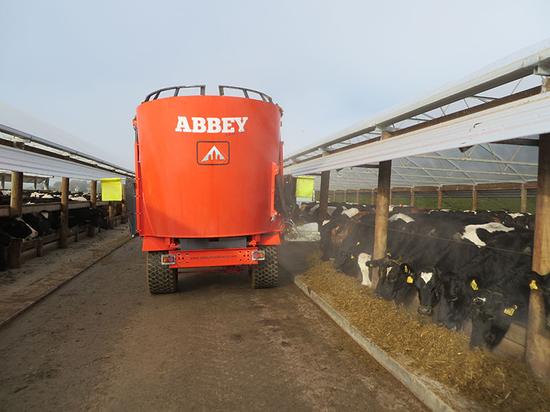 Abbey Mixer Wagons Single Auger