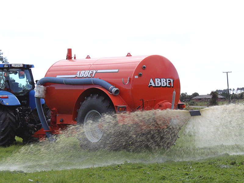 Recessed Slurry Axle Tankers - Abbey Tanker
